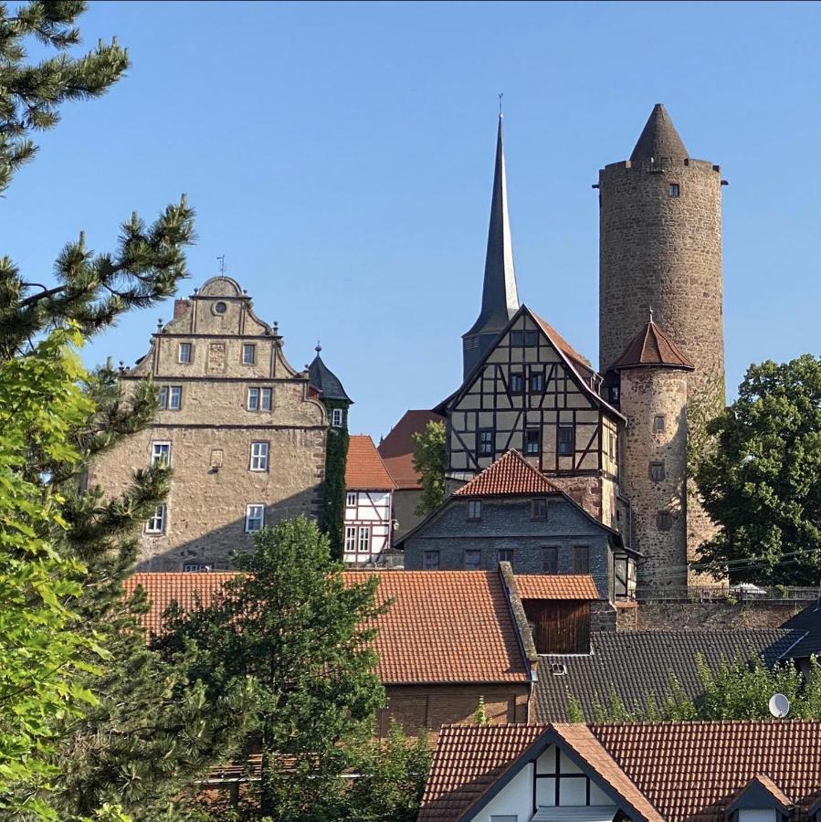 Graefin Anna - Design-Apartment In Der Historischen Hinterburg Schlitz - Nahe Fulda Und Bad Hersfeld Exterior photo